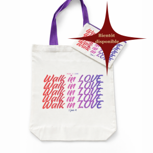 Tote bag-Walk in love